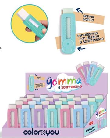 GOMMA A SCORRIMENTO COLORXYOU 24PZ  11045