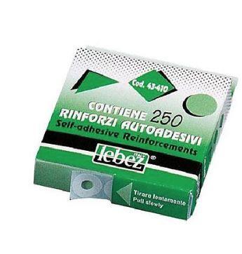RINFORZI ADESIVI PER FOGLI AD ANELLI  ART.43-410