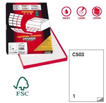 ETICHETTE AUTOADESIVE MARKIN 21X29 C503 3455