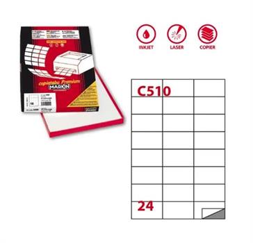 ETICHETTE AUTOADESIVE MARKIN 70X37MM C510