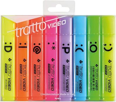 EVIDENZIATORE STABILO TRATTO EMOTION 8PZ    838700