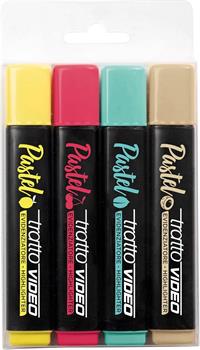EVIDENZIATORE STABILO PASTEL MEDITTERANEO 4PZ 835802