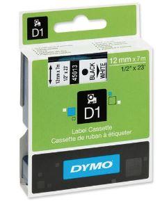 NASTRO DYMO D1 12X7 NERO/CLEAR 45010  S0720500