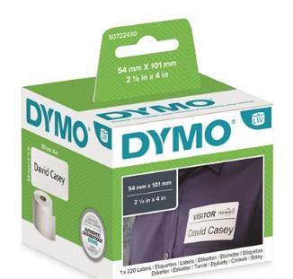 ETICHETTE DYMO LW PER SPEDIZIONI/BADGE 54X101MM 99014 S0722430