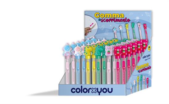 GOMMA A SCORRIMENTO COLORXYOU 36PZ          11148 GOMMA A SCORRIMENTO COLORXYOU 36PZ          11148