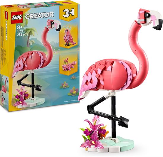 LEGO CREATOR 3IN1 FENICOTTERO ROSA              31170