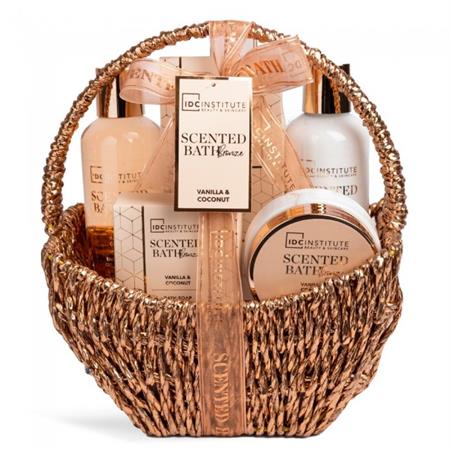 CESTO REGALO SAPONI BRONZO          12136