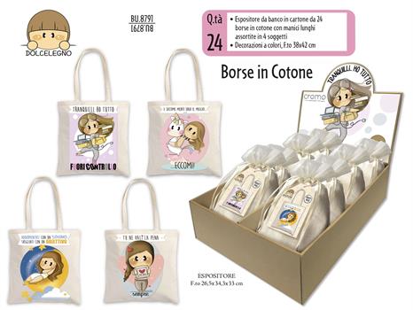 BORSA IN COTONE BUBINE FUORI CONTROLLO        BU8791
