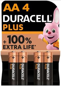 BATTERIE DURACELL STILO AA 4PZ.     MN1500