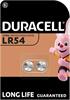 BATTERIE A BOTTONE A LITIO DURACELL LR54