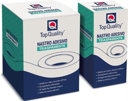 NASTRO ADESIVO TRASPARENTE 15MMX66MT 4905 TOP QUALITY 0014T0158