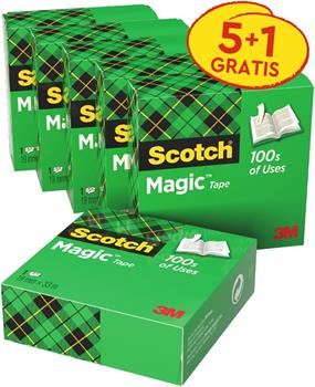 NASTRO MAGIC OPACO SCRIVIBILE 810 5+1 19X33          55677