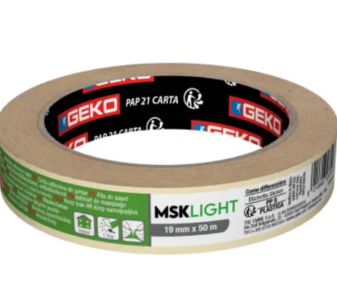 NASTRO ADESIVO CARTA MSK LIGHT 19X50      8210000004 NASTRO ADESIVO CARTA MSK LIGHT 19X50      8210000004