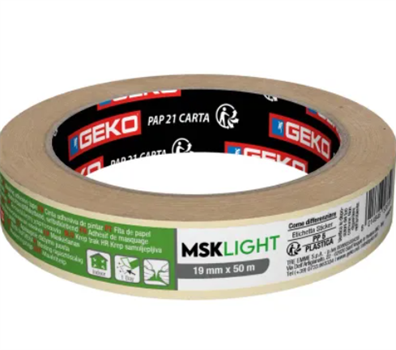 NASTRO ADESIVO CARTA MSK LIGHT 19X50      8210000004