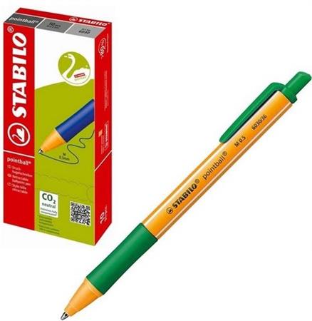 PENNA STABILO POINTBALL VERDE  6030/36
