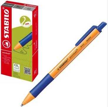 PENNA A SCATTO STABILO POINTBALL 0,5MM BLU 6030/41