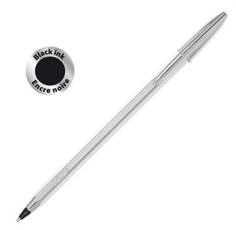 PENNA BIC CELEBRATE SILVER NERO
