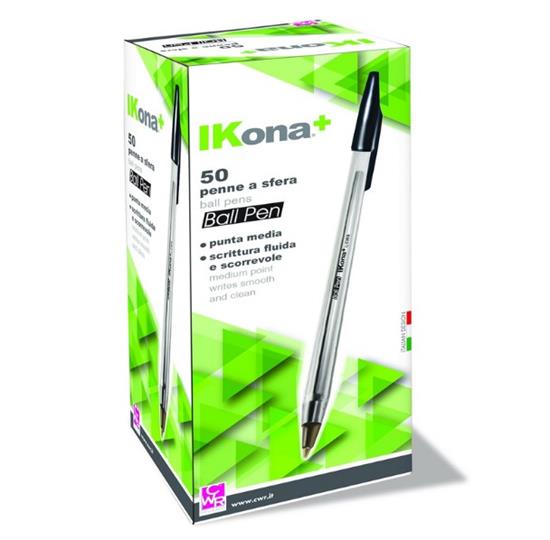 PENNA IKONA NERA 50PZ  04491 PENNA IKONA NERA 50PZ  04491