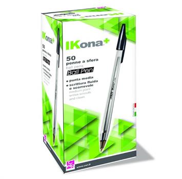 PENNA IKONA NERA 50PZ  04491
