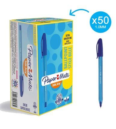PENNA STICK PAPERMATE INKJOY 100 BLU S0957130