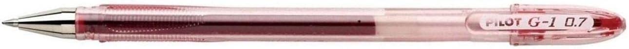 PENNA GEL PILOT G-1 0.7MM ROSSO 12PZ  BL-G1-7T        01667