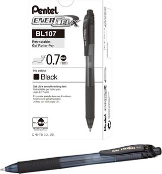 PENNA A SCATTO ENERGEL PENTEL 0,7 NERO   BL77-AO