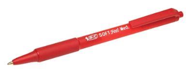 PENNA BIC SOFT FEEL ROSSO 1,0MM 12PZ  837399