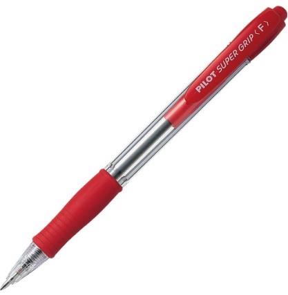 PENNA SCATTO PILOT SUPERGRIP BPGP 0,7 ROSSO  01533
