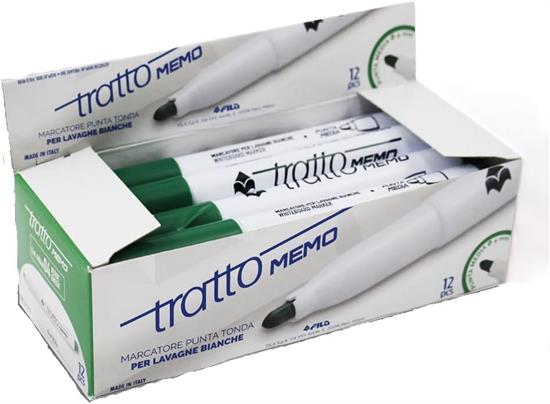 PENNARELLI LAVAGNA TRATTO MEMO VERDE     854004