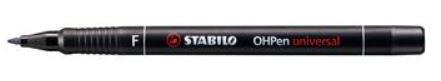 PENNARELLI STABILO OHP F NERO 842/46