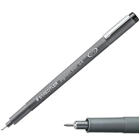 PENNARELLO PIGMENT 0.4 NERO         30804-9