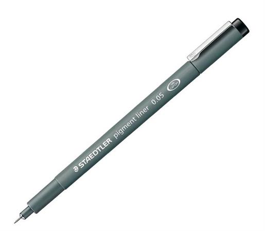 PENNARELLI STAEDTLER PIGMENT LINER NERO 0.05  308005-9