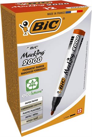 BIC PENNARELLI MARKER 2000 ROSSO  8209133