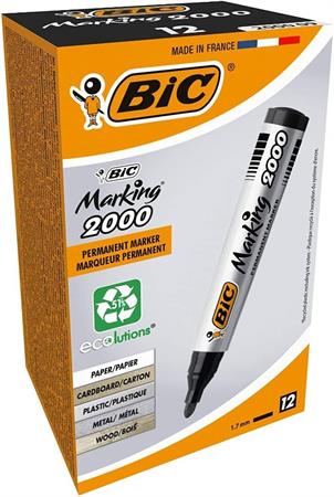 BIC PENNARELLI MARKER 2000 NERO  8209153