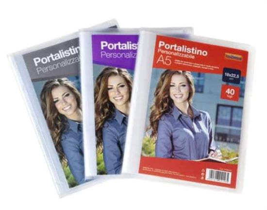 PORTALISTINI A5 PERSONALIZZABILI 20INT   01NIK430