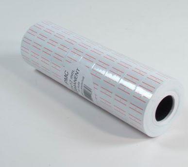 ROTOLO DI ETICHETTE PERMANENTI 21X12MM