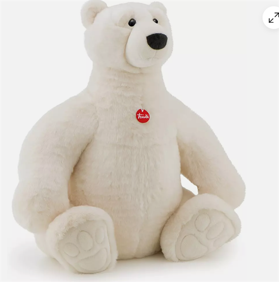 TRUDI ORSO POLARE PLACIDO TAGLIA XXL 25194 TRUDI ORSO POLARE PLACIDO TAGLIA XXL 25194