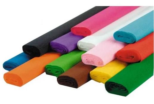 CARTA CRESPA IN ROTOLO ROSSO 40G. 312