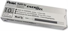 REFILL PENNA PENTEL ENERGEL 1.0MMM NERO          LR10-A