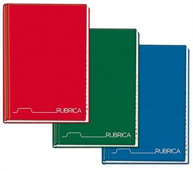 RUBRICA CARTONATO 15X21 48FF 1R  1370