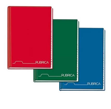 RUBRICA TELEFONICA CARTONATA BLASETTI A5 1R 96 FF 1372