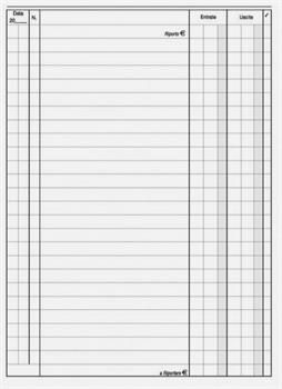 REGISTRO CASSA ENTRATE-USCITE 96PG   0914