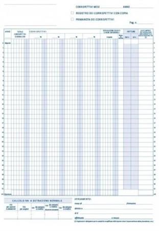 REGISTRO CORRISPETTIVI 13/13 2COPIE  10205