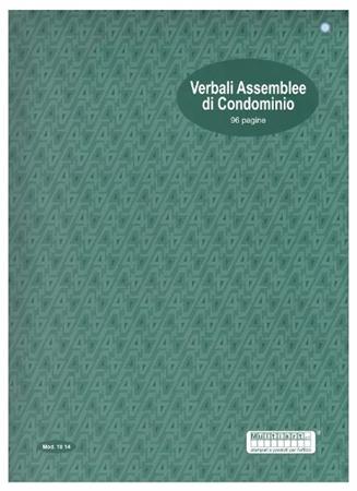 REGISTRO VERBALI CONDOMINIO 1814