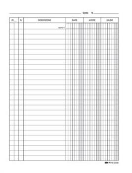 SCHEDE DARE AVERE SALDO 21X15 0116