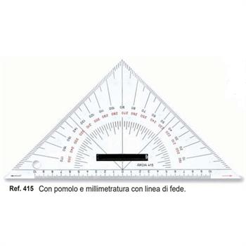 SQUADRA NAUTICA CON POMOLO E MILLIMETRATURA CM.32 415