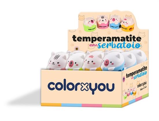 TEMPERAMATITE CON SERBATOIO GATTINI COLORXYOU TOP 24PZ   11076