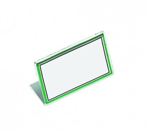 TARGHETTE CONGRESSO IN PVC 65X42MM 24PZ LEBEZ 50984