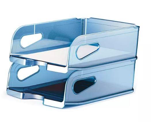 VASCHETTA CORRISPONDENZA MAXI TRASP. BLU      TR18MAXBL VASCHETTA CORRISPONDENZA MAXI TRASP. BLU      TR18MAXBL