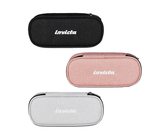 BUSTINA 1 ZIP SHINE INVICTA COLORI ASS.       300602516